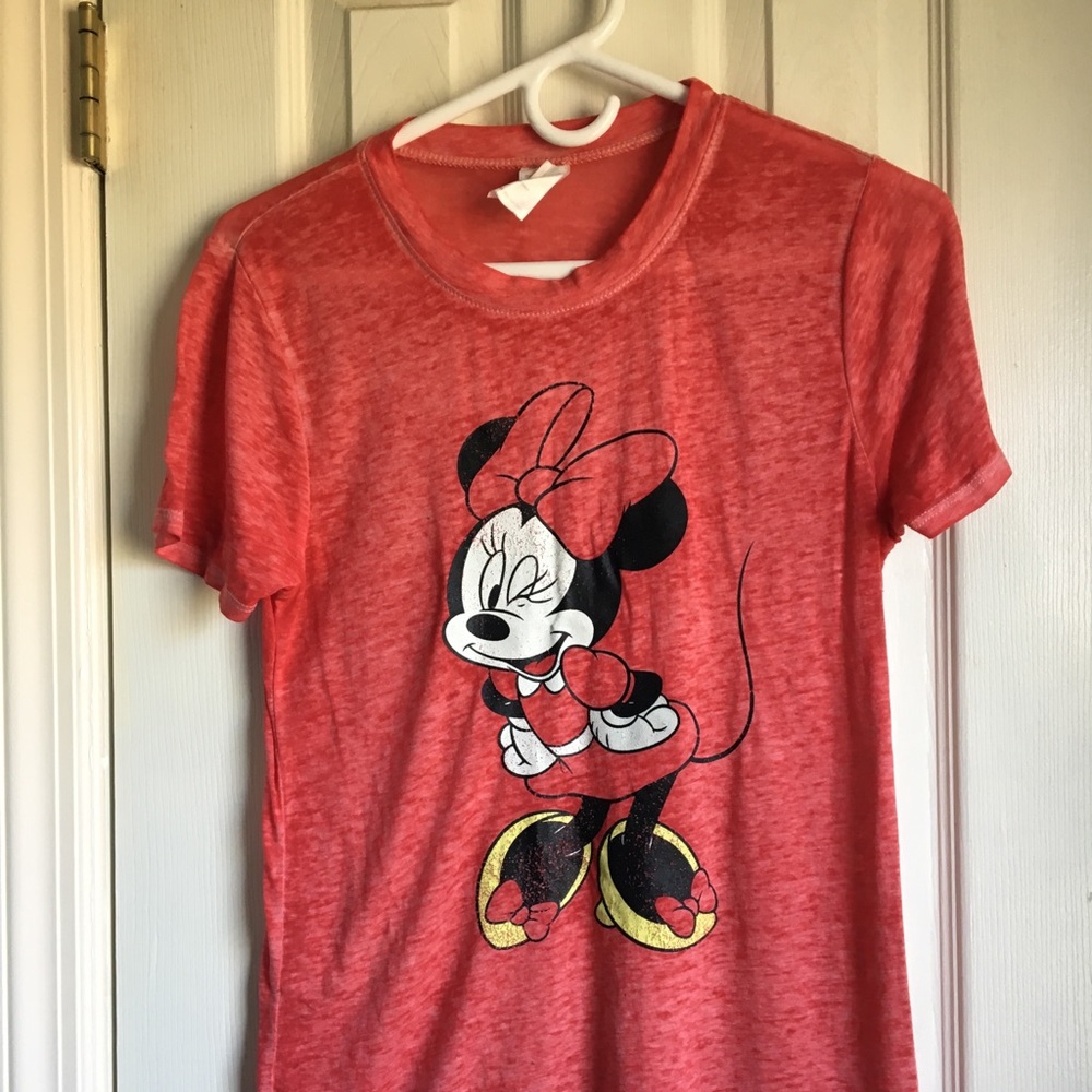 Target Minnie Mouse Distressed T Shirt